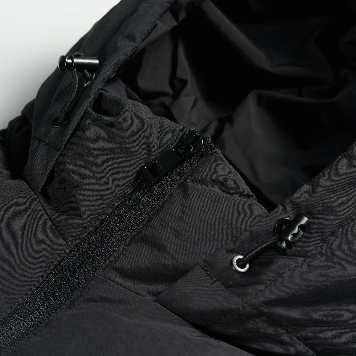 HW 2022 Winter Casual Men Thickened Down Jacket Short Hooded Stand Collar White Duck Coat 100% Polyamide Fiber (Nylon)