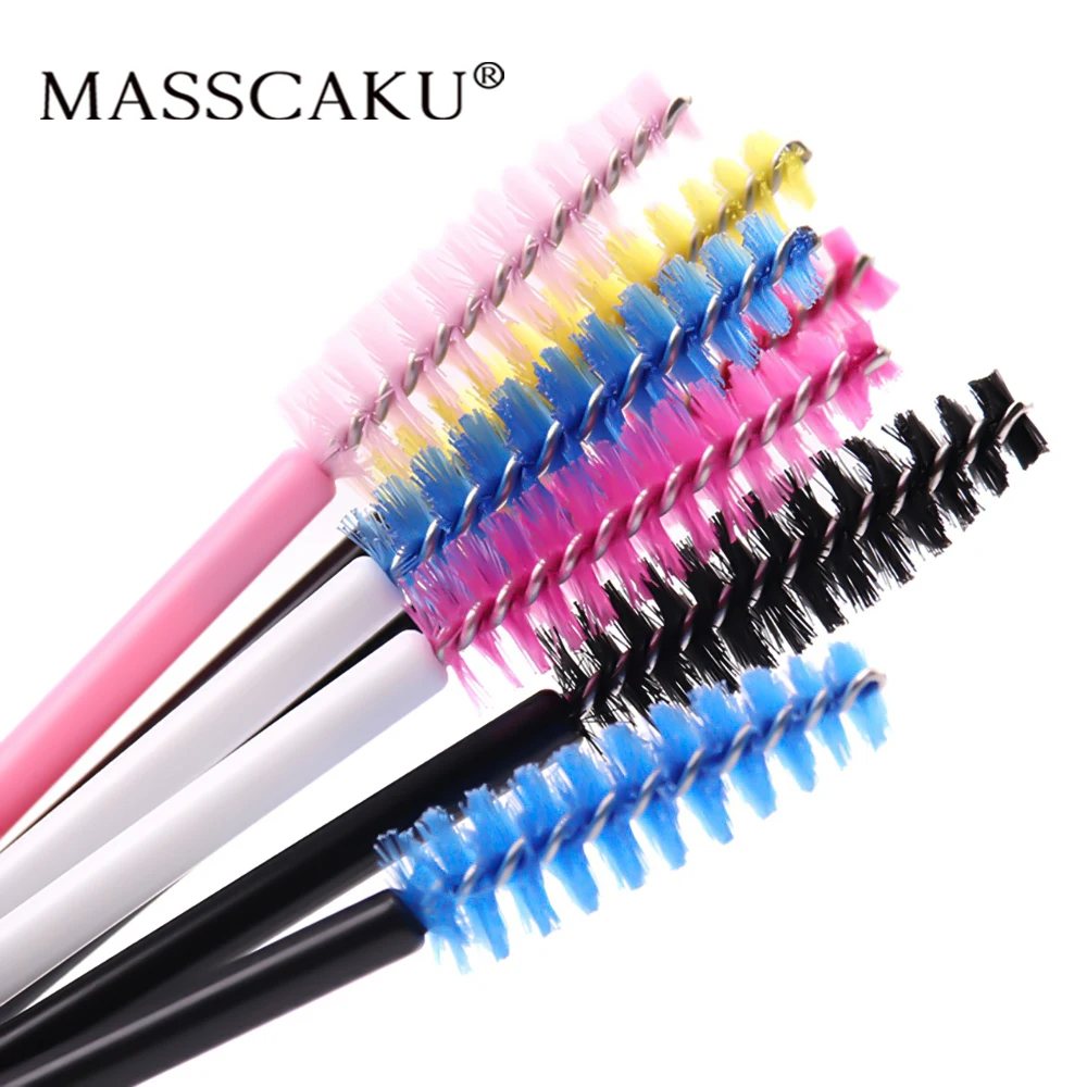 Ful Eyebrow Brushes Mascara Wand Applicator Spoolies Eye Lashes Cosmetic Brush
