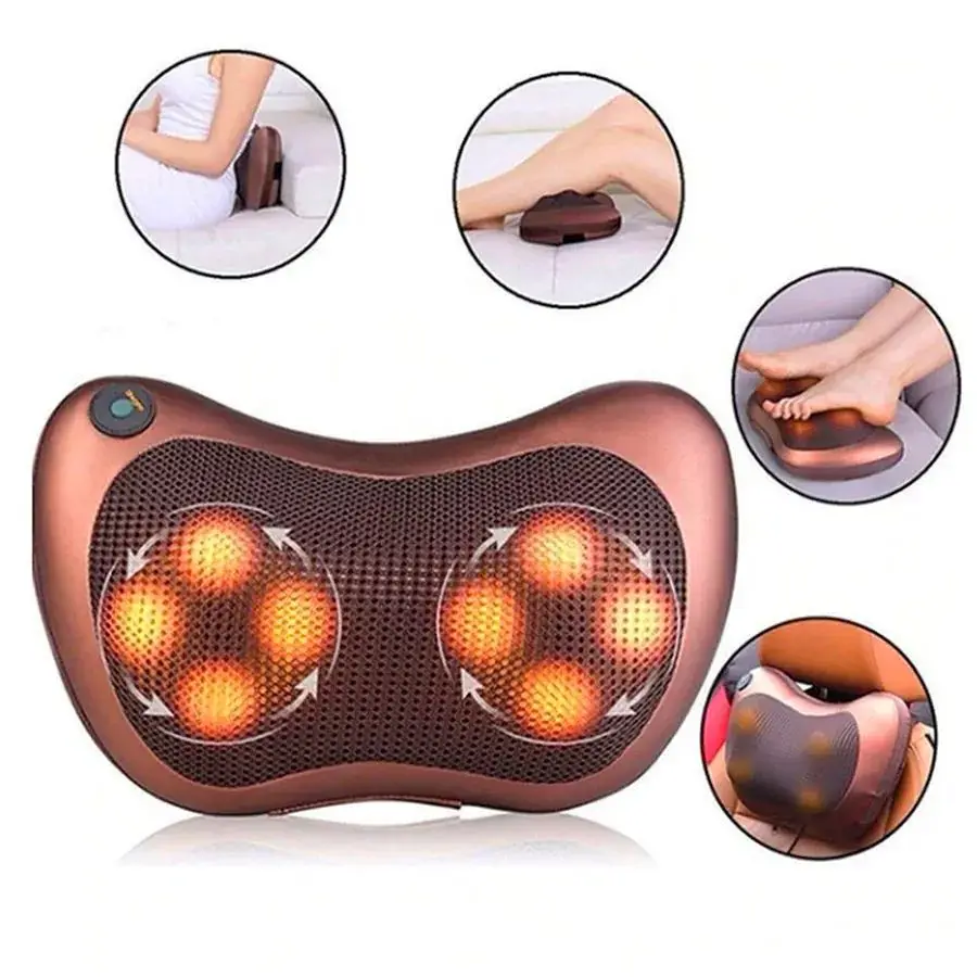 Массажная подушка с роликами Massage Pillow CHM-8028 | Красота и здоровье