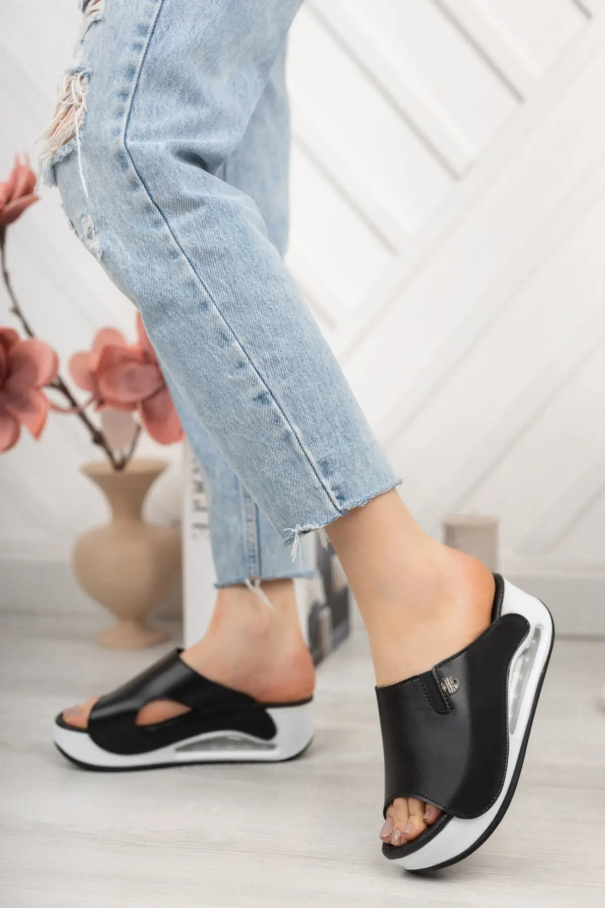 

Anatomical Orthopedic Air Sole Comfort Casual Women's Slippers, Women Nurse Doctor Hospital Medical Quality Soft Anti-Slip Clogs