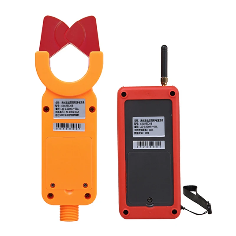 ETCR9020B Беспроводной измеритель тока утечки высокого напряжения с клещами