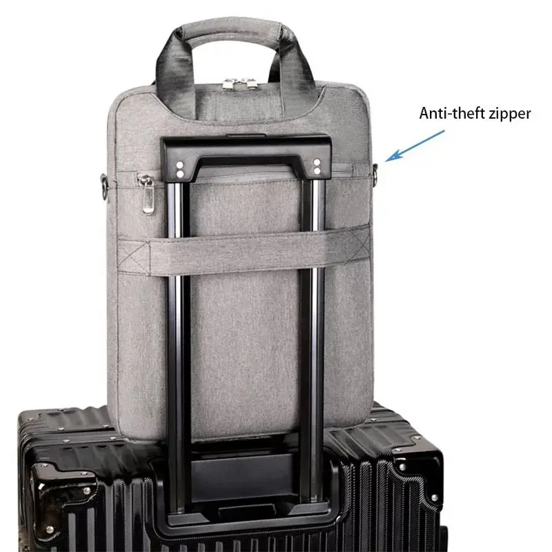 Модная мужская сумка слинг для ноутбука водонепроницаемый портфель рабочая