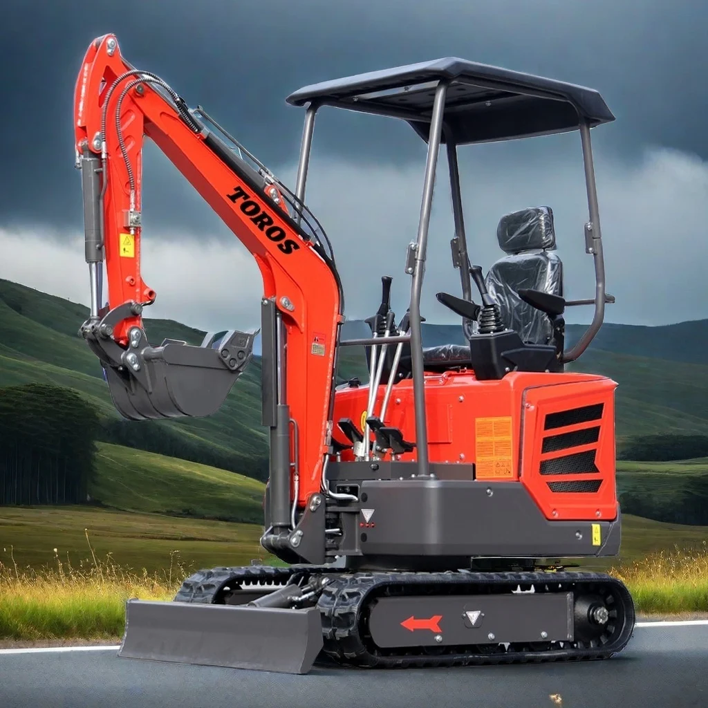 Гидравлический Гусеничный мини-экскаватор сельскохозяйственные экскаваторы 1 8