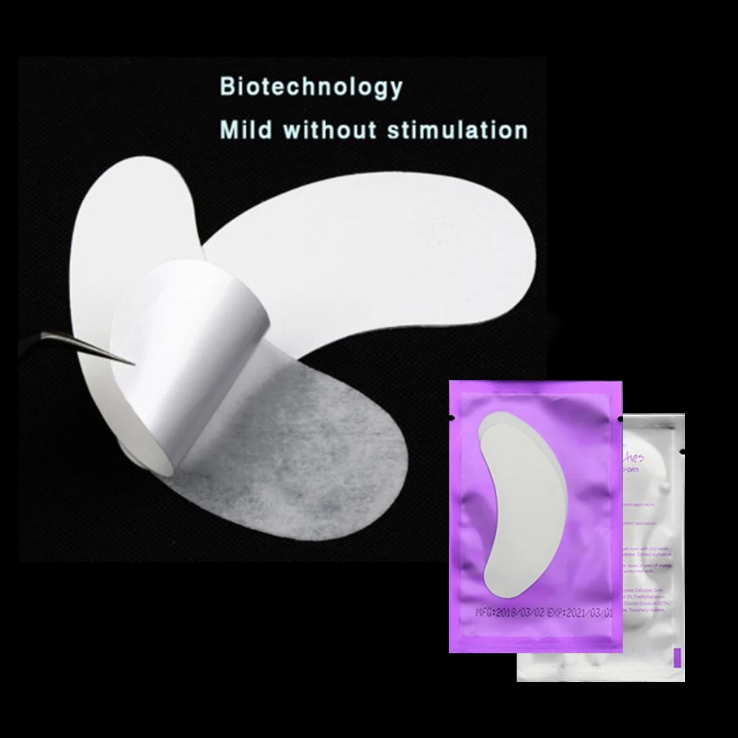 

ELEGIND Eyelash Extension Paper Patches Grafted Eyelash Patches Tip Eye Patches MakeUp Tools Eye Pads Tips Sticker