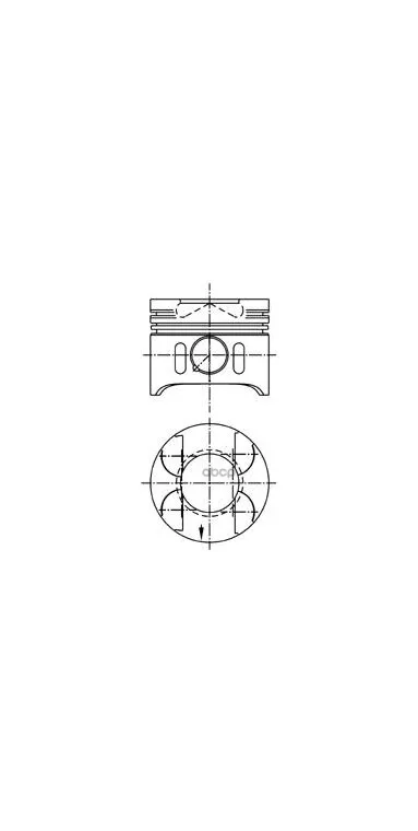 Поршень Dm.88.009x2.5x2.0x3.0 +0.50 [1 Шт.] Mercedes 2.2cdi2.7cdi 98 [Om611.961962980987987Om612.961962963965966... |