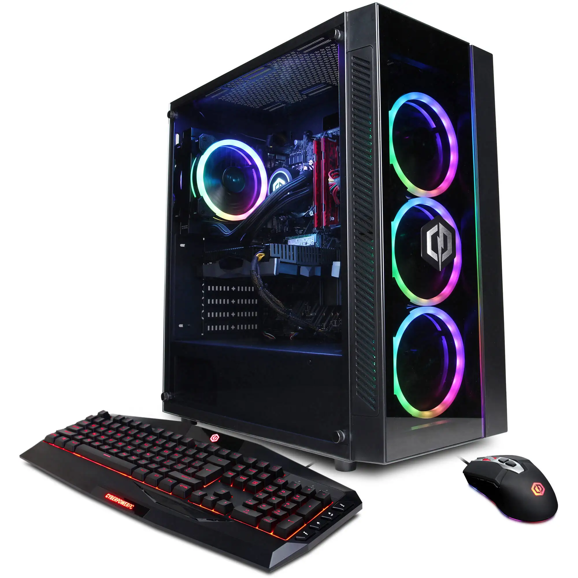 

CyberpowerPC Gamer Supreme Liquid Cool Gaming Desktop Computer, Intel Core i9-11900KF 3.5GHz, 32GB RAM, 1TB SSD + 2TB HDD, NVIDI
