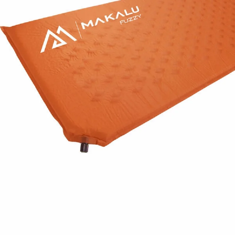 Makalu Fuzzy Inflatable Camping Sleeping Pad Air Mattress Mat Backpacking Hiking Tent Travel Beach Hunting Outdoor