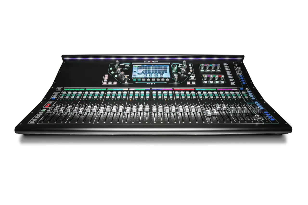 

Authentic Allens & Heaths SQ-6 48-Channel 36-Bus Digital Mixer with 24+1 Motorized Faders