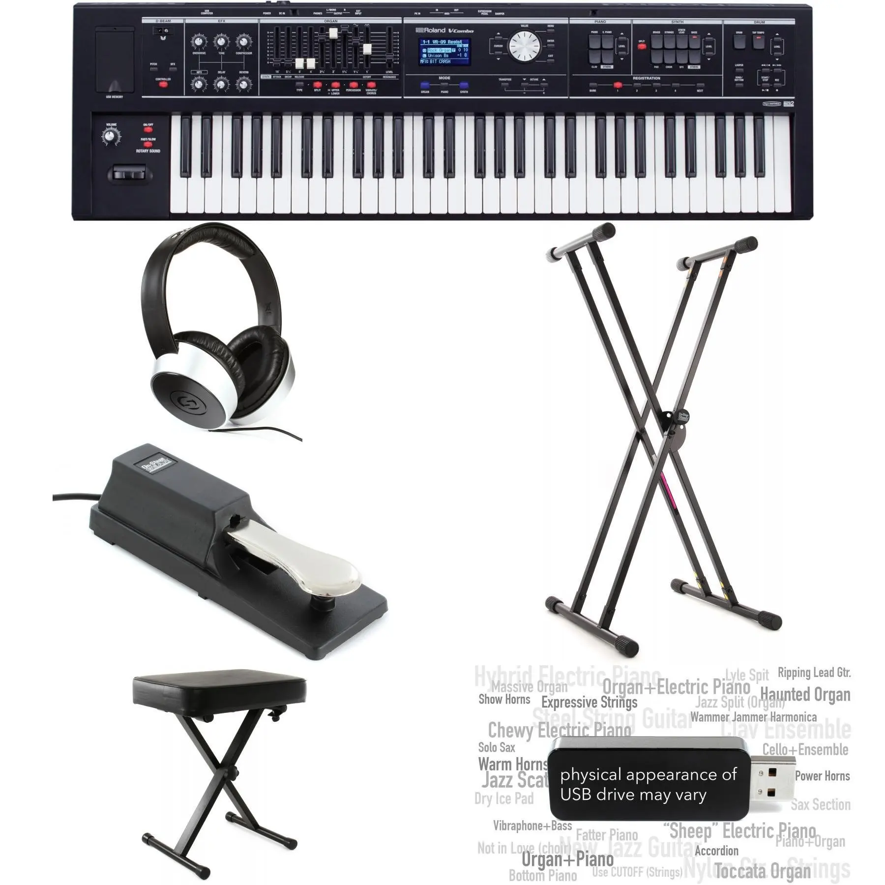 

Полный выпуск аукциона V-Combo VR-09B 61-KEey Keyb0ard