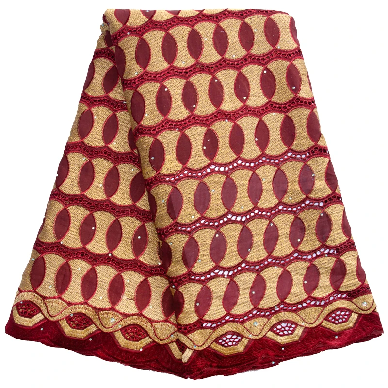 

Африканская Хлопковая кружевная ткань Kalume 5 ярдов 2023 высококачественное нигерийское вечернее платье швейцарская вуаль кружевная ткань для...