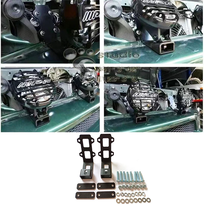 Стальной кронштейн светильник фар Suzuki Jimny JB43 JB23 2007-2012 внешние аксессуары 4x4 для