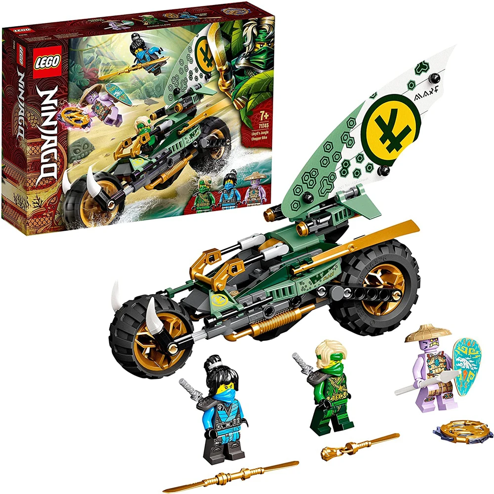 

ORIGINAL LEGO NINJAGO Lloyd's Jungle Bike 71745 For Kids NEW Toy For Children Birthday Gifts For Christmas Fun PlaySet (183 Pcs)