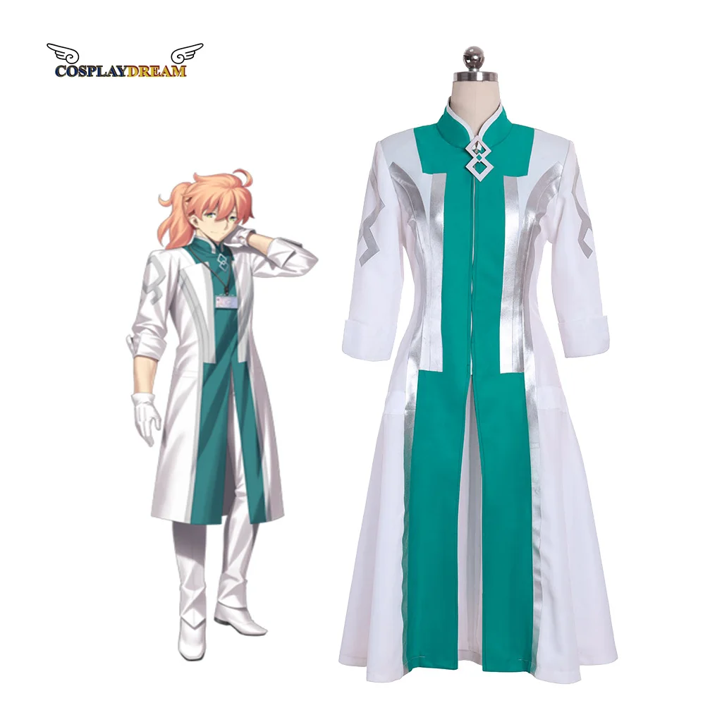 

Костюм для косплея доктора романа из Fate/Grand Order, куртка FGO Romani Archaman для косплея, костюмы на Хэллоуин и вечеринку, одежда на заказ