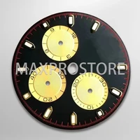 latest version for daytona 116508 fit 4130 movement aftermarket replacement parts super top watch dial
