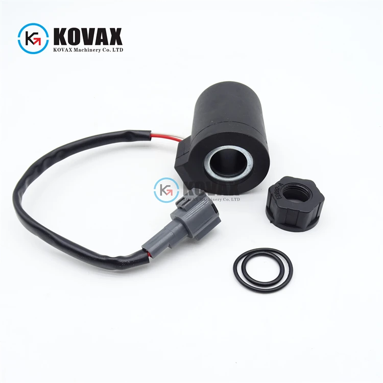 

Запчасти для строительной техники KOVAX HD820 HD1023 HD1430, катушка соленоидного клапана экскаватора