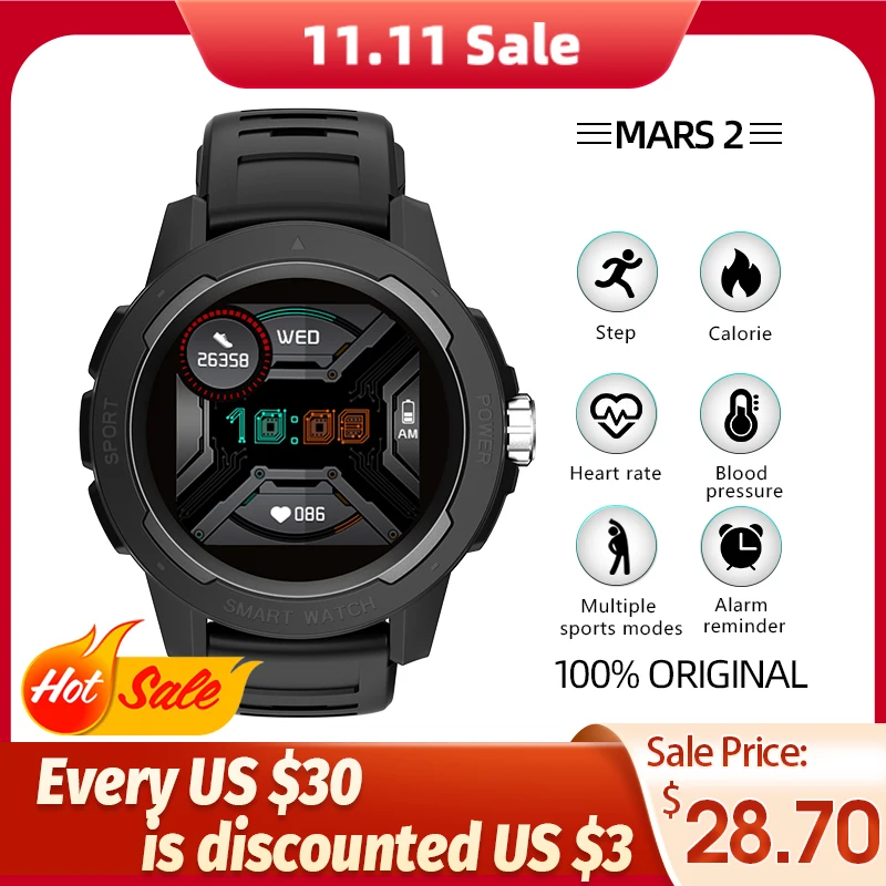 

NORTH EDGE Mens Smart Watch Heart Rate Monitor Running Smartwatch Fitness Tracker 2021 Newest Clock Women Sportswatch For Xiaomi