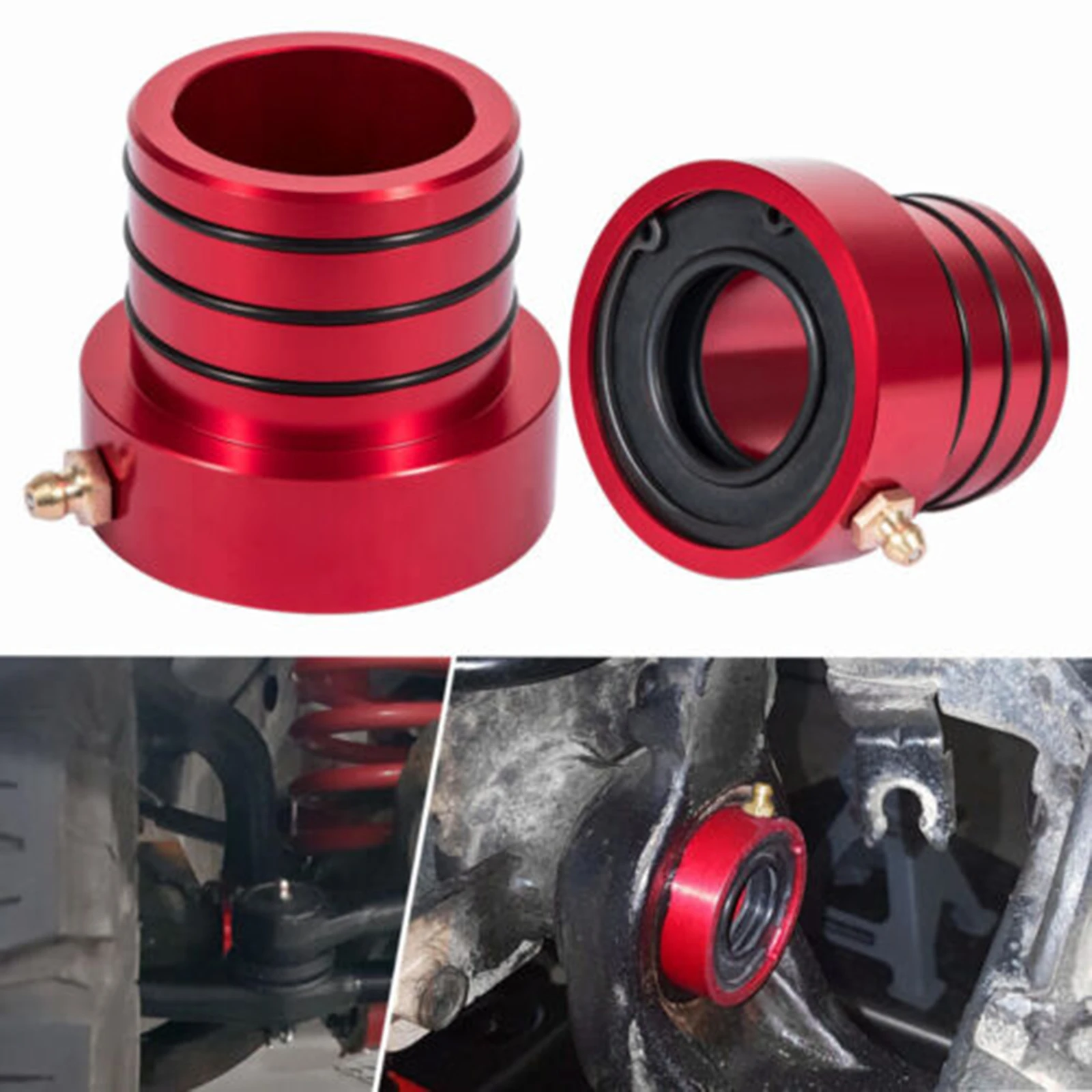 2шт Комплект уплотнителей трубки переднего моста MG21103 Dana 30/44 для Jeep JK TJ XJ ZJ MJ