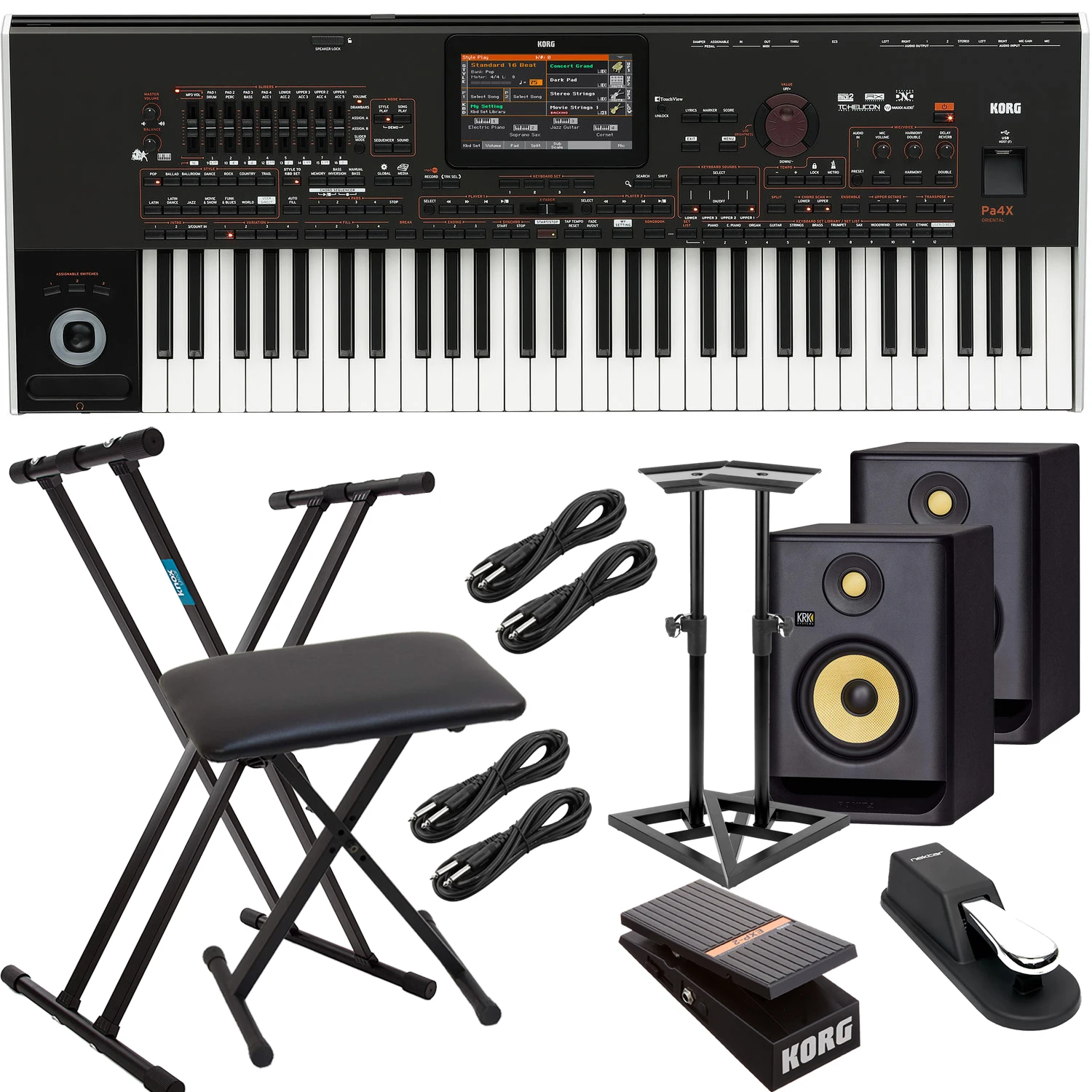 

Потребитель с низким потреблением энергии на Korg PA4X 61 клавиша клавиатуры PA4X61 рабочая станция организовать