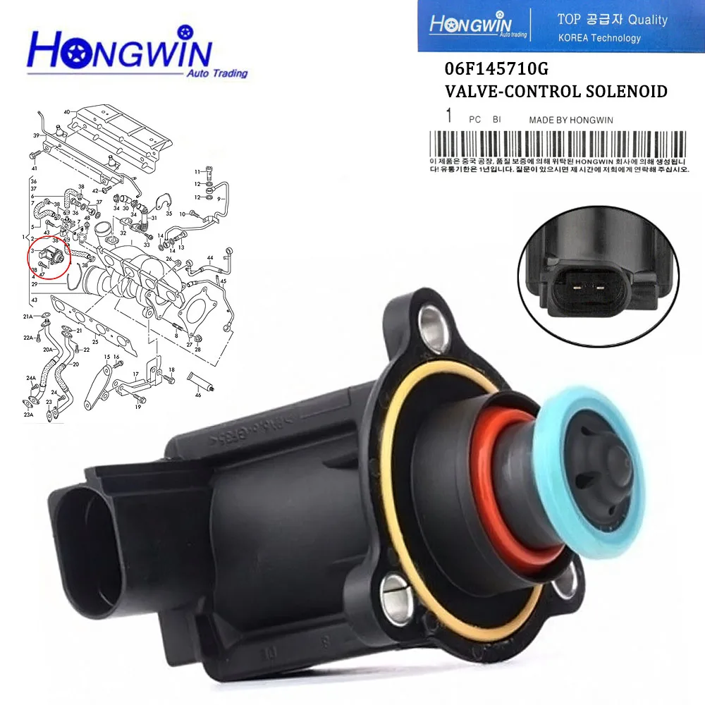 

Переключающий клапан с турбонаддувом подходит для Audi A3/S3 A4 B8 A5 TT VW Golf Jetta Passat 1.4 1.8 2.0 06F 145 710 G 06F 145710 Б 06Ф 145710 Г