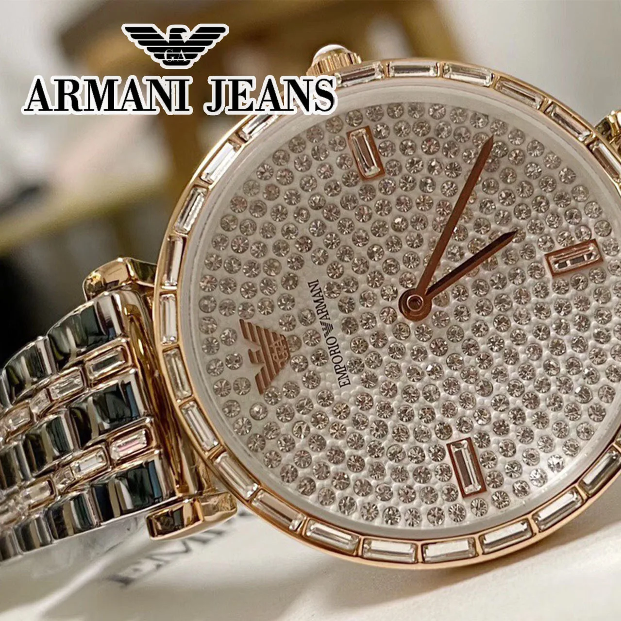 Часы в стиле Armani для мужчин и женщин часы пары модные простые кварцевые подарок