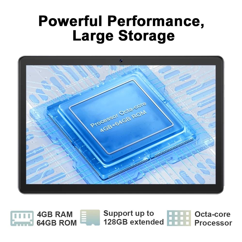 Cubot TAB 10 Tablet 4GB+64GB Android 11 Octa-core 10.1'' FHD+ Display 6000mAh 4G Network 13MP Rear Camera Tablet PC Android Pad