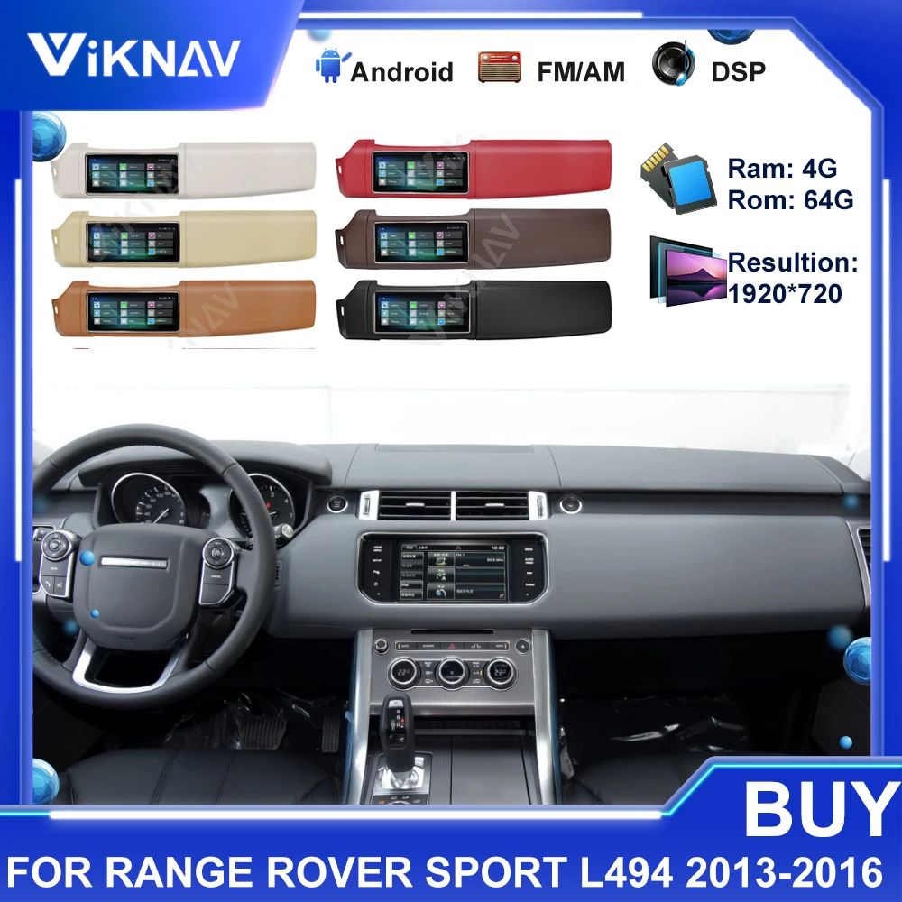 

AC Panel Car Radio For Range Rover Sport L494 Android 11 Radio GPS Navigation Multimedia Player Air Conditioning Touch Screen