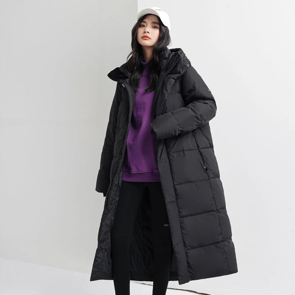 2022 Fashion Couples Thicken Down Coats For Men Winter Warm Windproof Casual Bread Long Hooded Women Puffer Jackets 215
