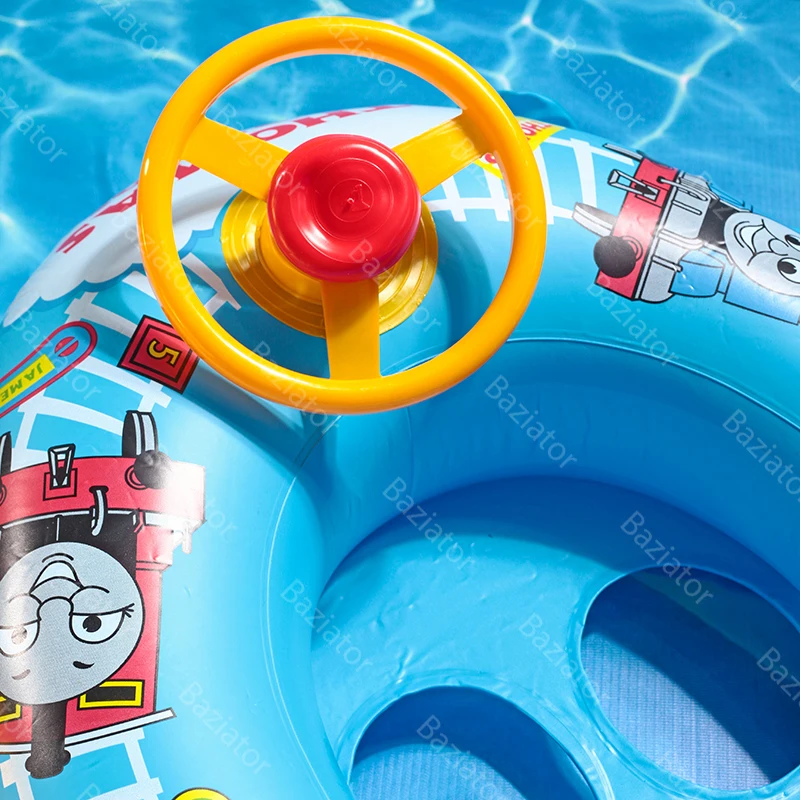 Надувной круг для плавания детский с трусами и спинкой купания у воды в бассейне