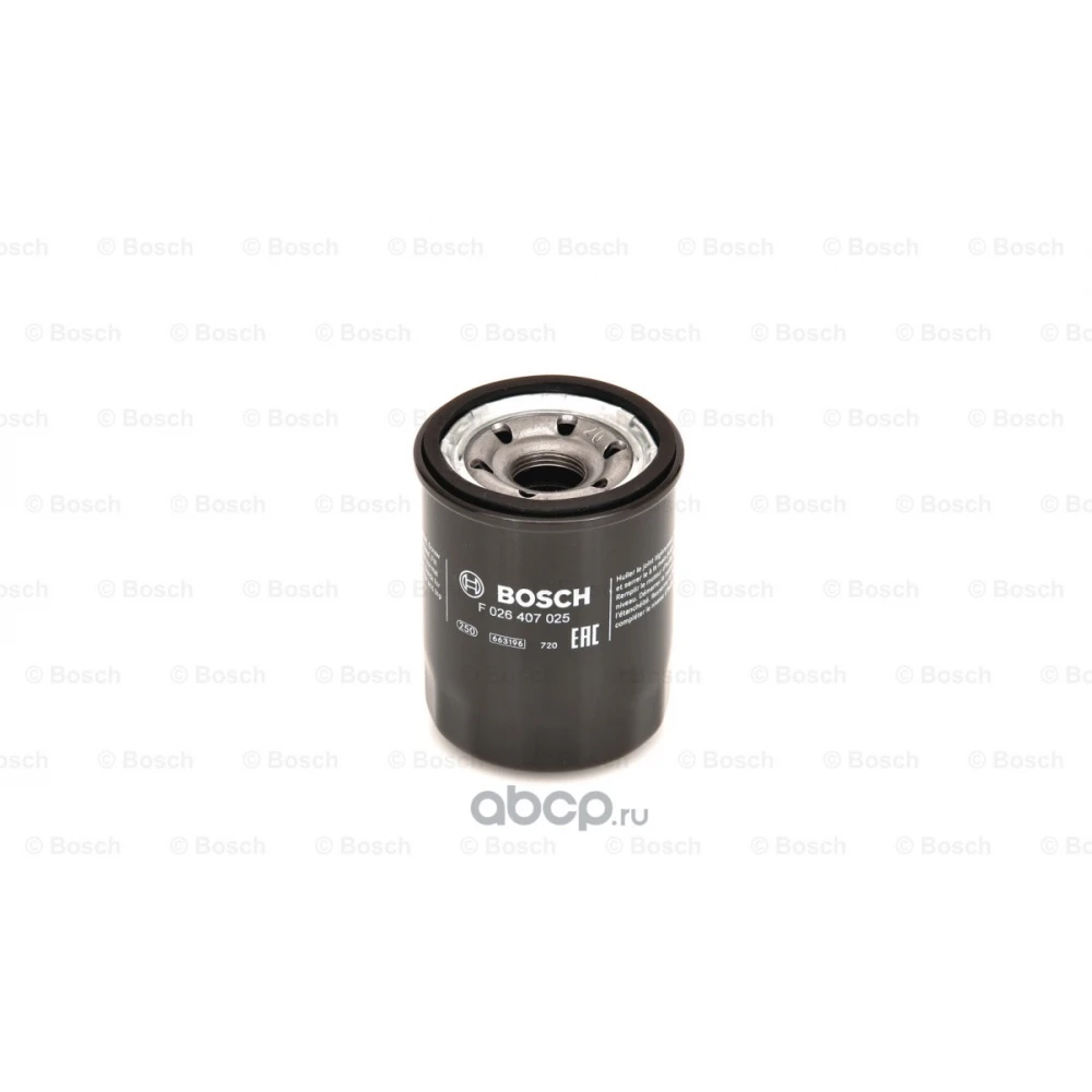 Фото Фильтр масляный для Mitsubishi Outlander XL 2010-2012 BOSCH F 026 407 025, Митсубиси Аутлендер Масляные фильтры Расходники Mitsu №1