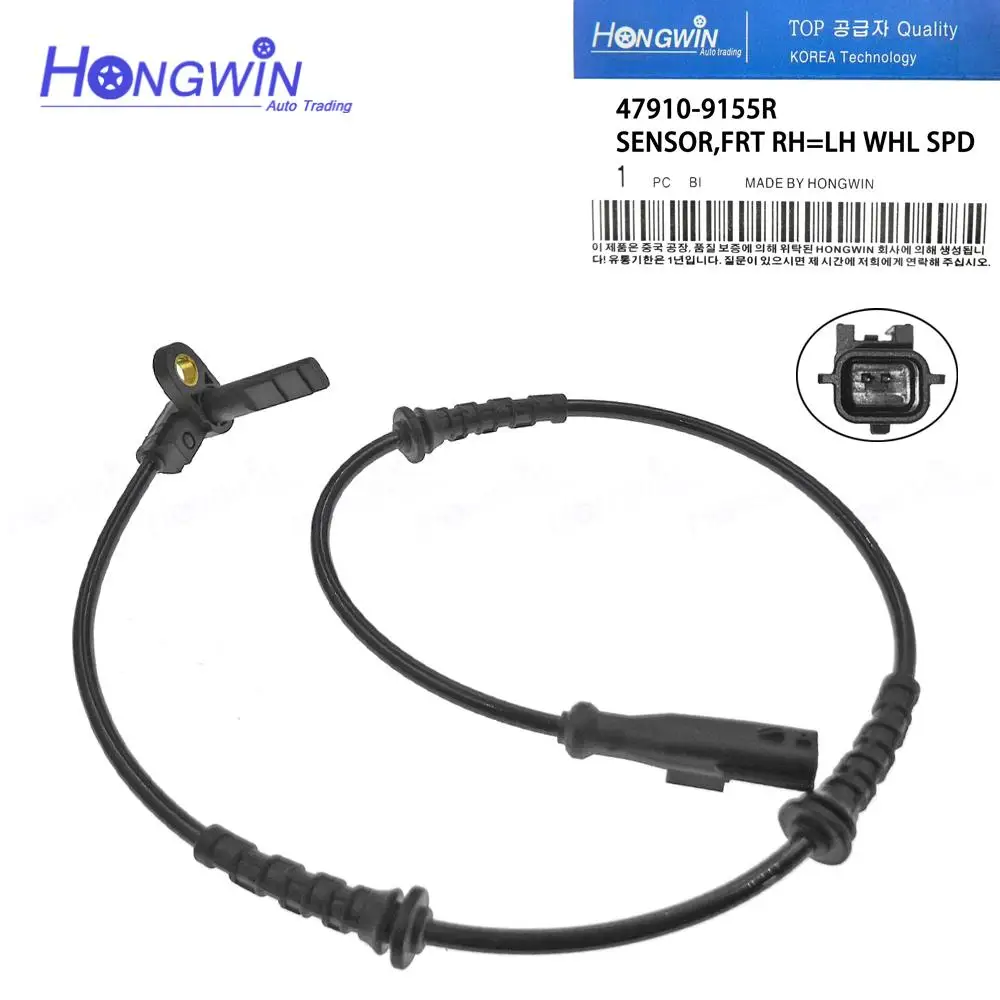 

1/2 шт. 479109155 Передний датчик скорости ABS R для Renault Fluence Megane Scenic Dacia Duster 1.5 1.6 2.0 2010-ON