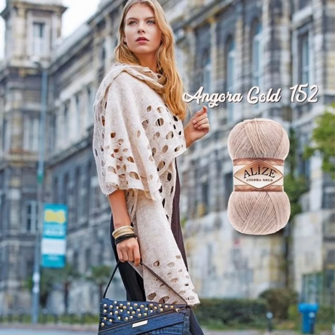 Австралийская Ангорская Золотая 100 г мохеровая пряжа для резьбы рукоделия