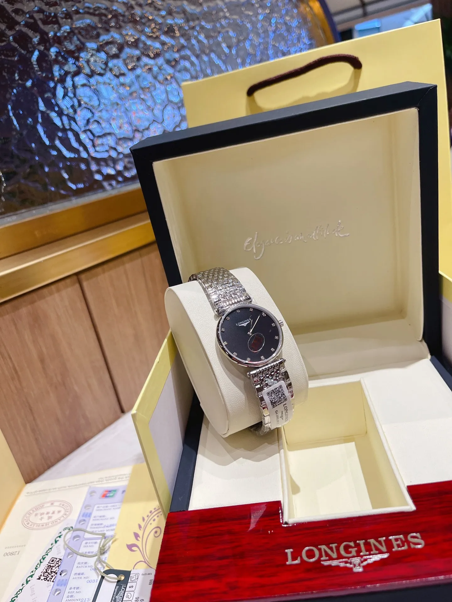 точная копия 1:1 Кварцевые Longines НаручНые Женские Лучший Бренд Роскошные