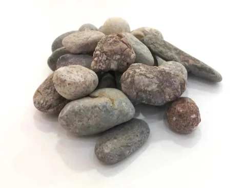 Натуральный природный камень 1,8 кг, грунт для аквариума и растений, галька речная 30-40 мм.