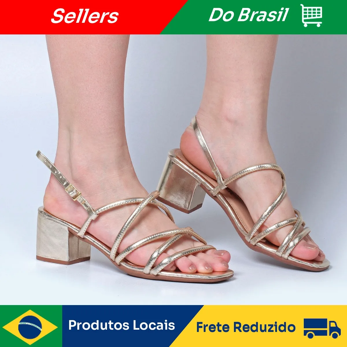 

Women's Sandal With Comfortable Throw Bra Heel