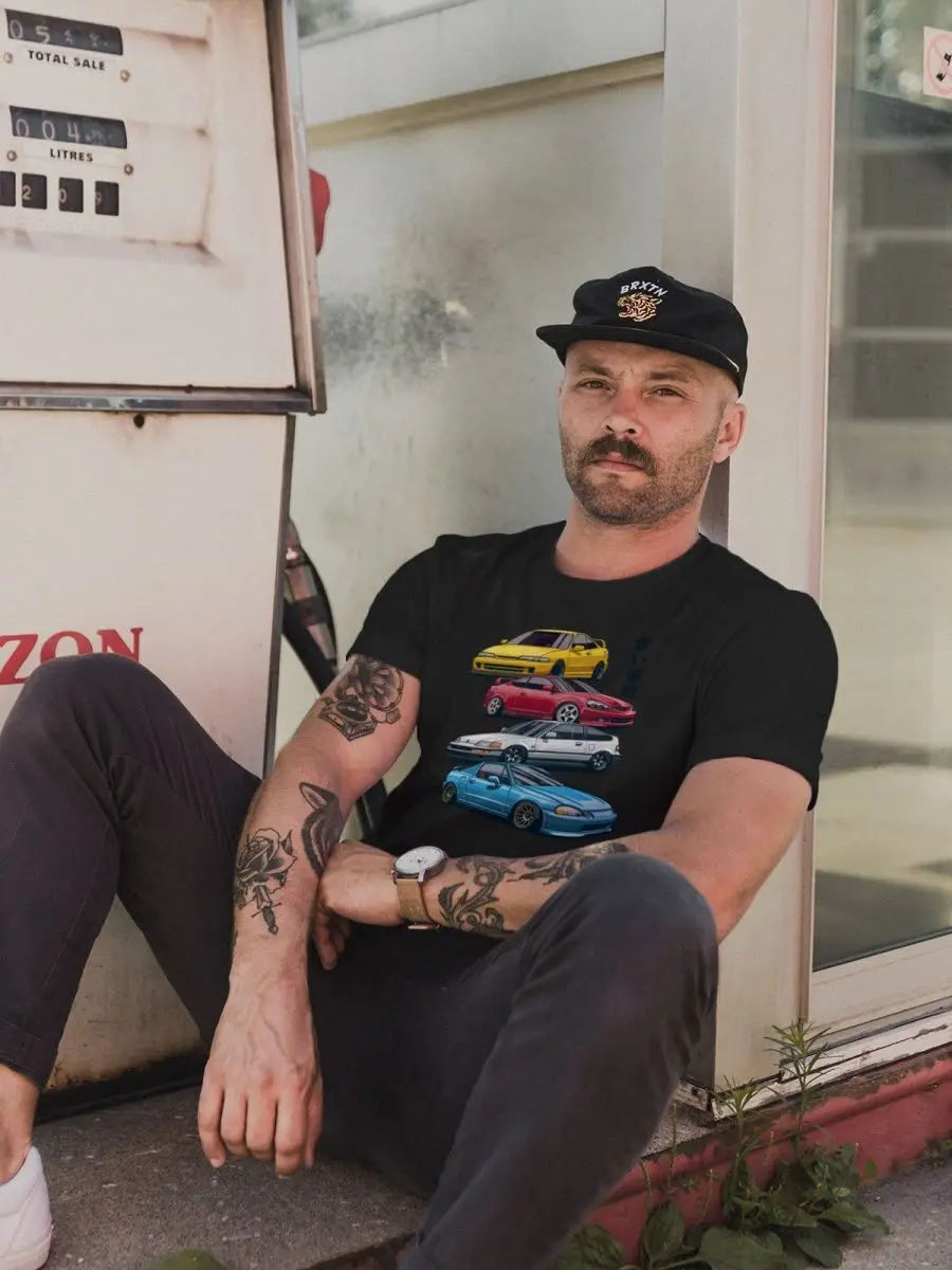 Рисунок 3 - Футболка черная JDM 156 Honda 