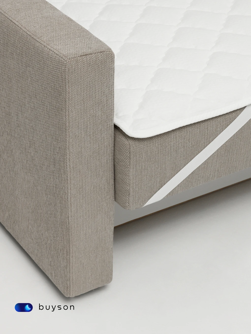 Наматрасник-топпер тонкий матрас buyson BuyFirst