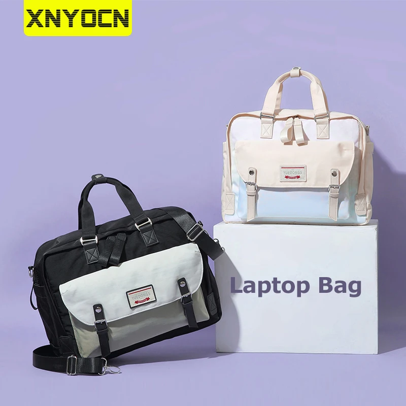 

Сумка для ноутбука Xnyocn, многофункциональная сумка для ноутбука, Противоударная, 13, 14, 15, 16 дюймов, для iPad, Macbook Air Pro, сумка через плечо