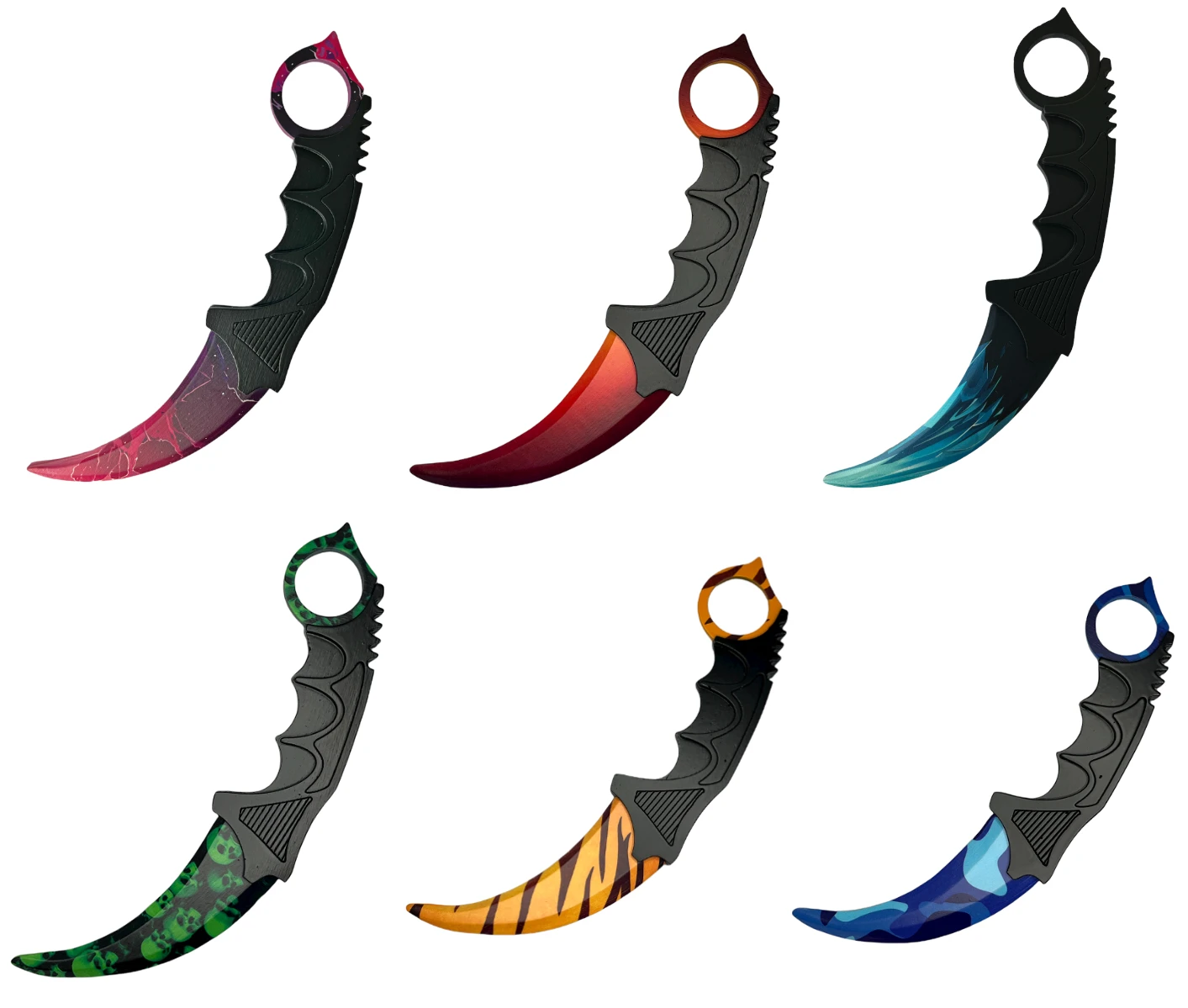 Деревянный нож Керамбит Counter Strike: GO. КС ГО. |