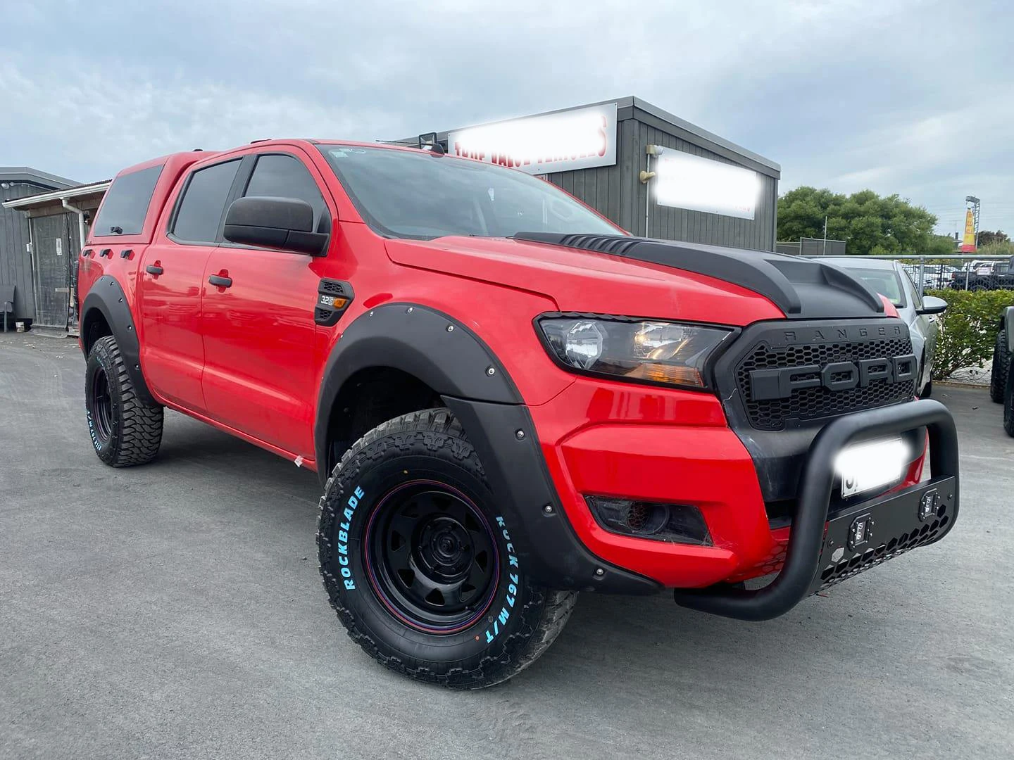 9 дюймов заклепанные факели для крыльев удлинитель колесной арки Ford Ranger T7 2015 2016 2017