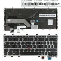 new spanish layout keyboard for lenovo thinkpad yoga y370 black backlit point 00hw849 spanish