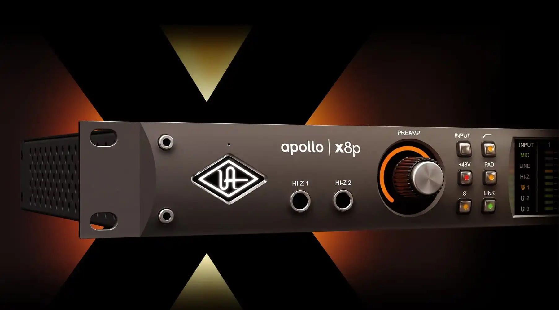 

Brand New Universal Audio Apollo x8p Mountable Thunderbolt 3 Audio Interface