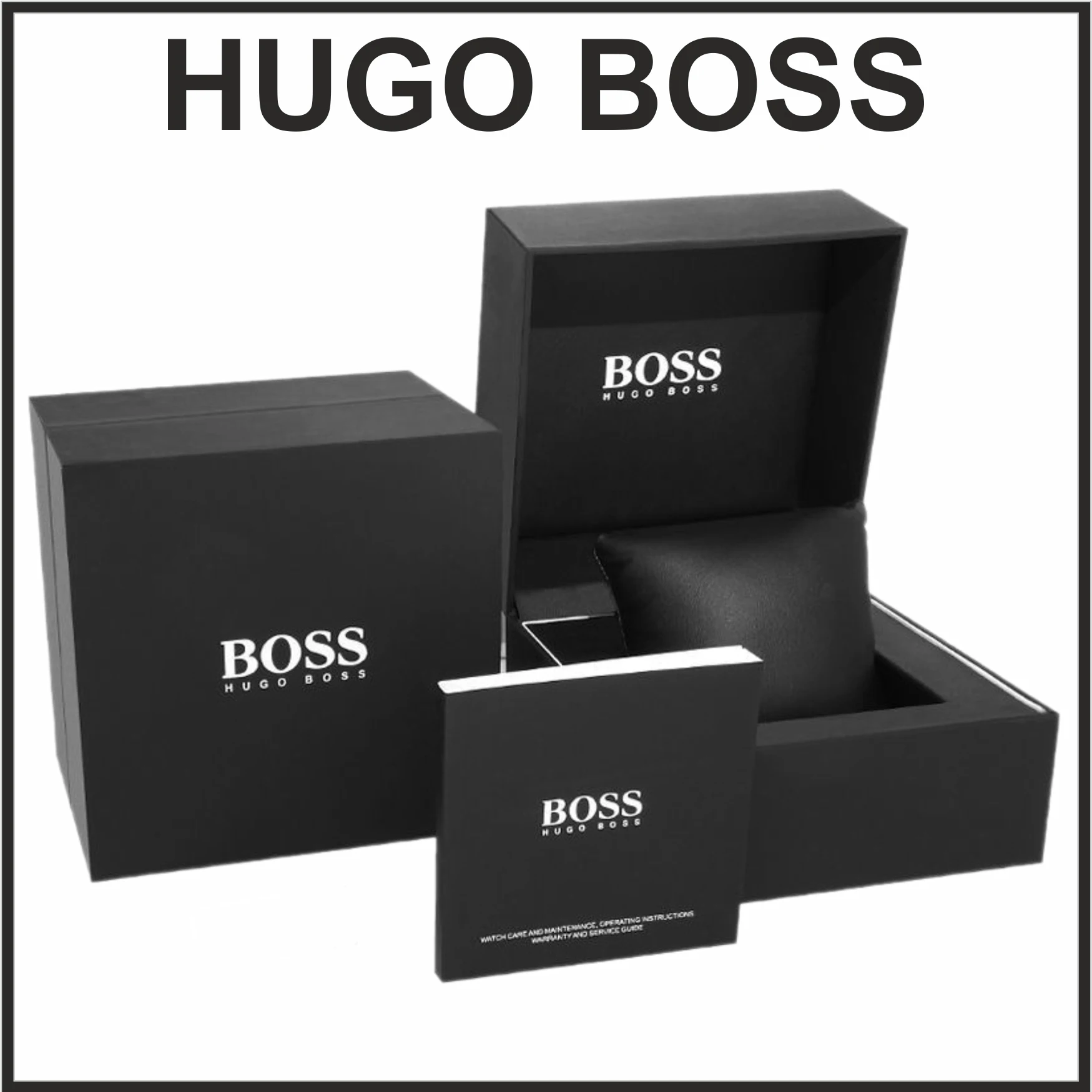 Hugo Boss HB1513762 Серебряный Черный Циферблат