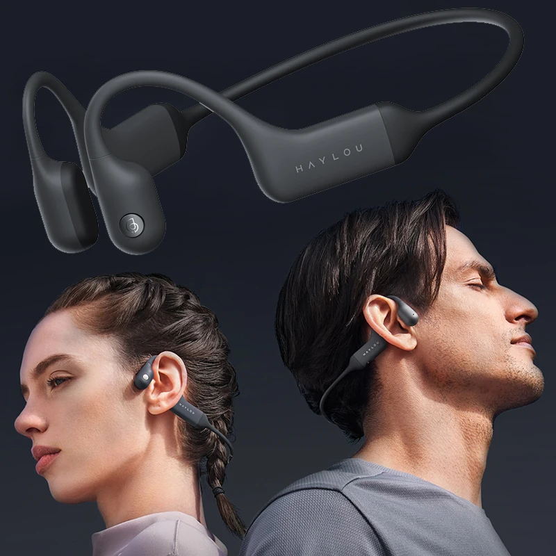 

Haylou PurFree Headset Bluetooth-compatible V5.2 Wireless Rechargeable Headphone with Microphone Noise Cancelling Audio Earphone