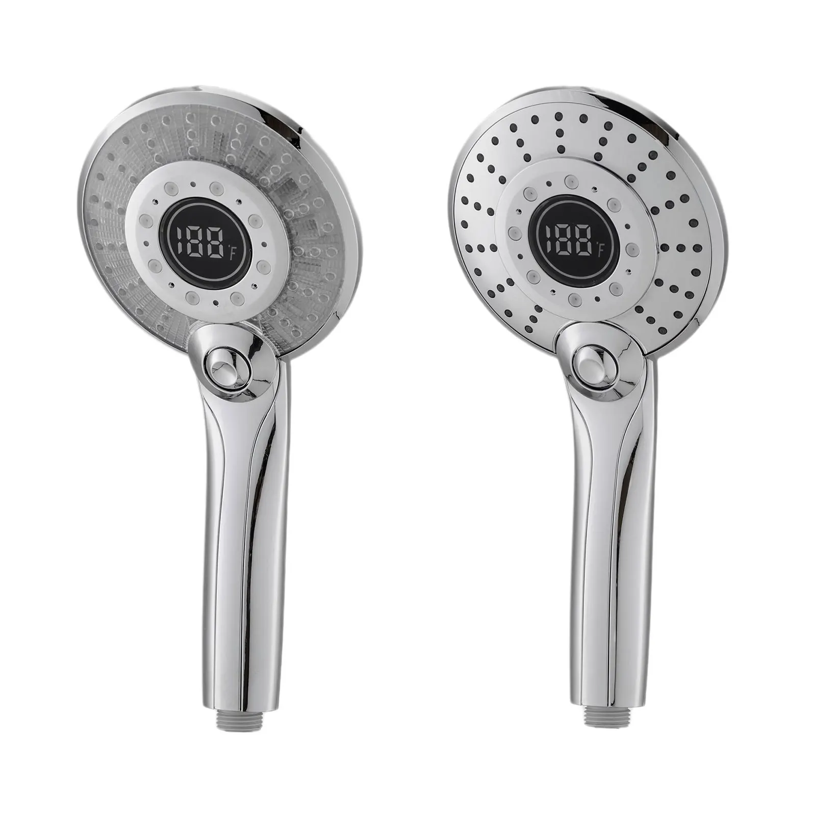 Светодиодная насадка для душа с 3-цветовой сменой цвета и регулировкой