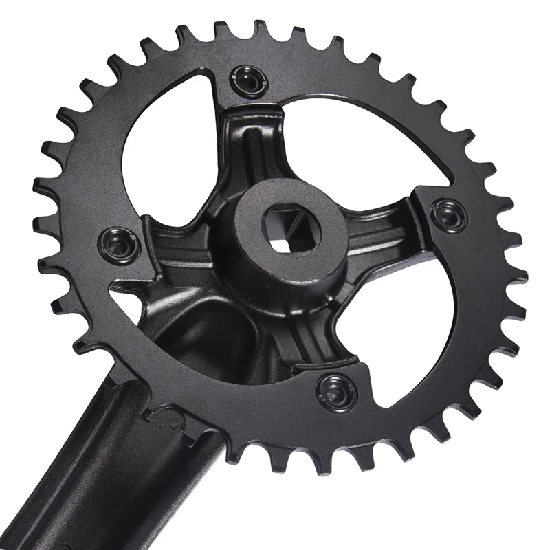 Кривошип Bolany 104BCD для горного велосипеда из алюминиевого сплава с квадратным