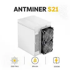 КУПИТЬ ЗАРАЗ Bitmain Antminer S21 200TH/S Bitcoin Miner с блоком питания