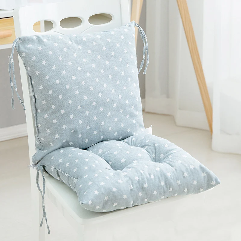 

One-piece Chair Cushion Backrest Pillow Office Sedentary Seat Pad Classroom Stool Student Butt Cushions Soft Home Floor Mattress
