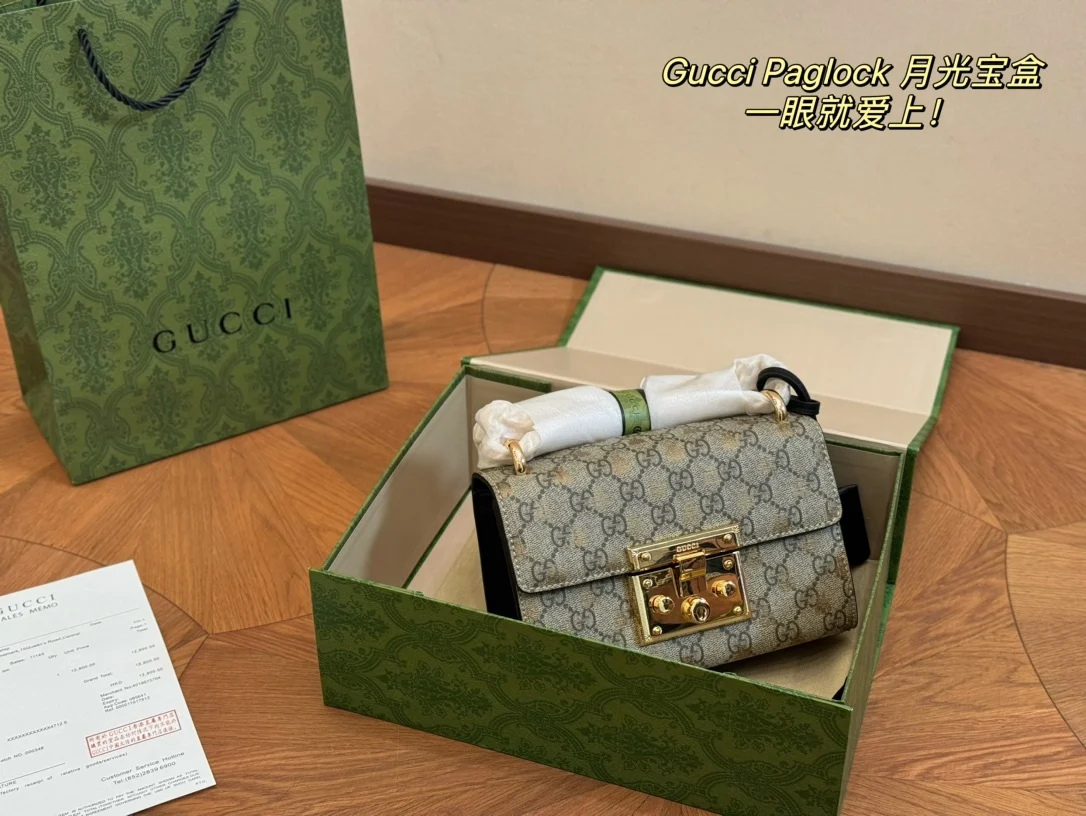 Gucci Totes Cope 1: 1 2024 Новая Женская Сумочка КошелеК Плечо Курьер Мода Посыльный Пакет