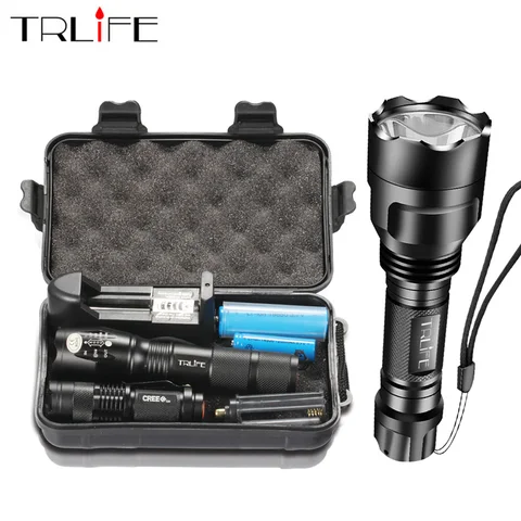 TRLIFE Тактический фонарик L2 T6