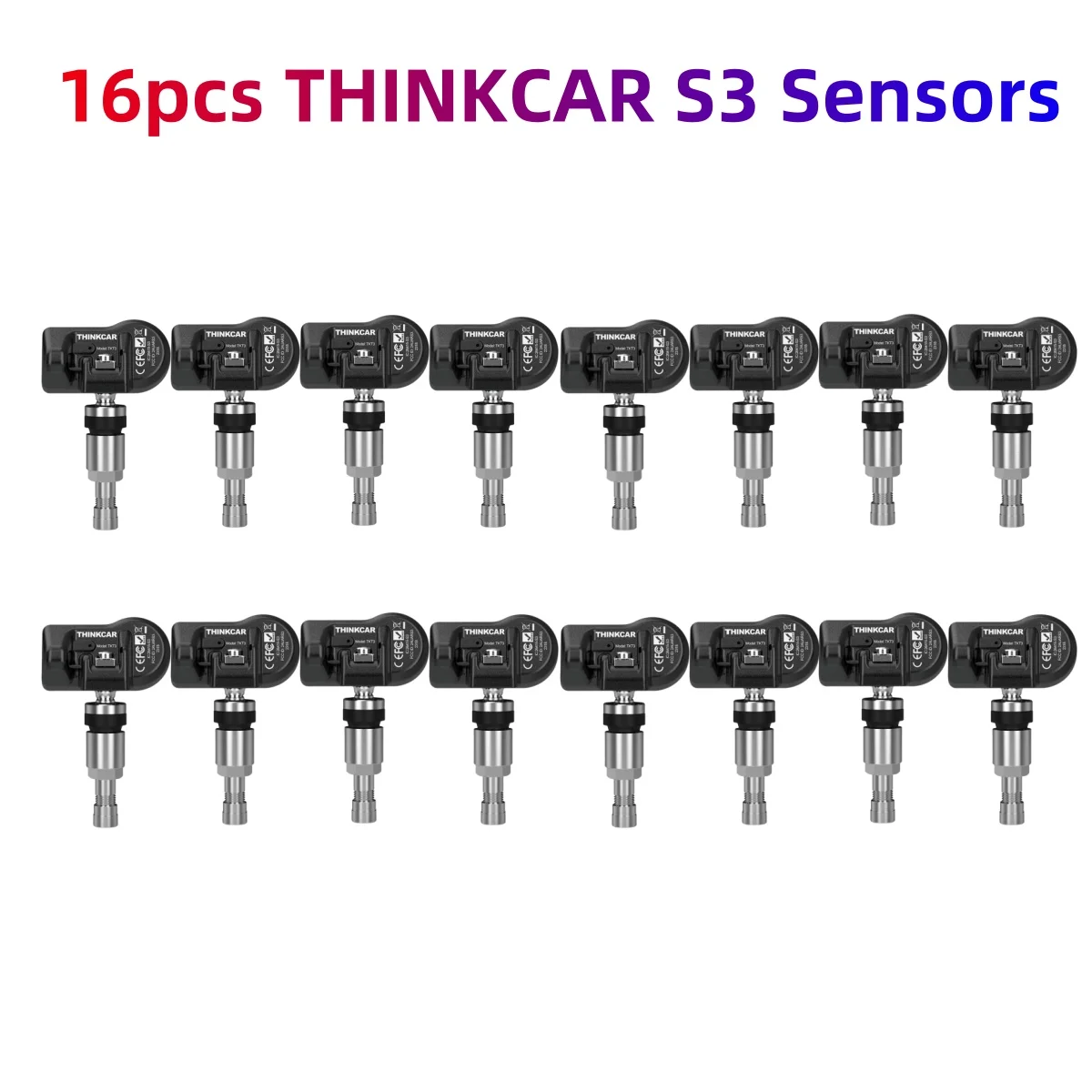 

THINKCAR S3 TPMS Датчик давления в автомобильных шинах 315 МГц и 433 МГц 2в1 Универсальный датчик THINKTPMS Работает с Thinktool TP T90, MUCAR T90